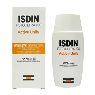 کرم ضدآفتاب بدون رنگ ایزدین SPF50 مدل FOTOULTRA 100 ACTIVE UNIFY ‌مناسب انواع پوست، حجم 50 102686621