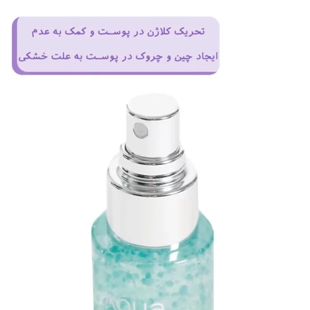اسپری آبرسان صورت آنوا مدل هیالورونیک اسید مناسب انواع پوست حجم 100 میلی لیتر 102589586